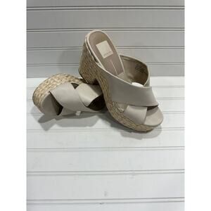 Dolce Vita Cream Wedge Sandals